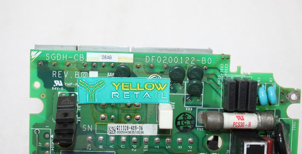 SGDH-CB SERVO DRIVE PCB BOARD DF0200122-B0 FOR YASKAWA XD-08-MS