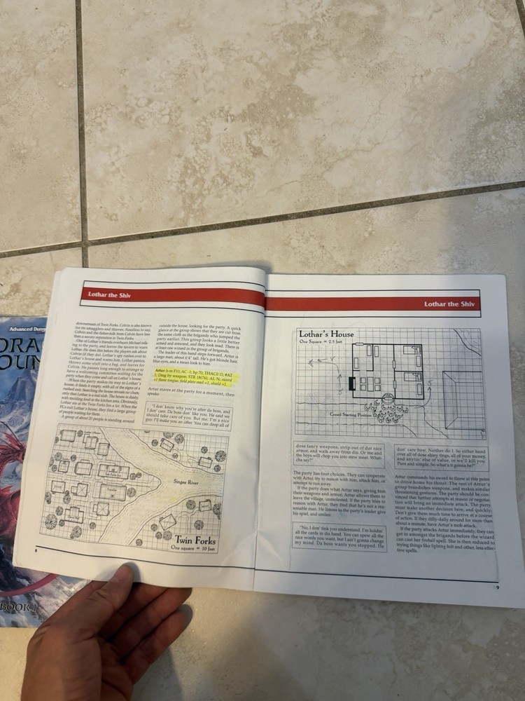 Advanced D&D 2nd Edition Dragon Mountain Book 1