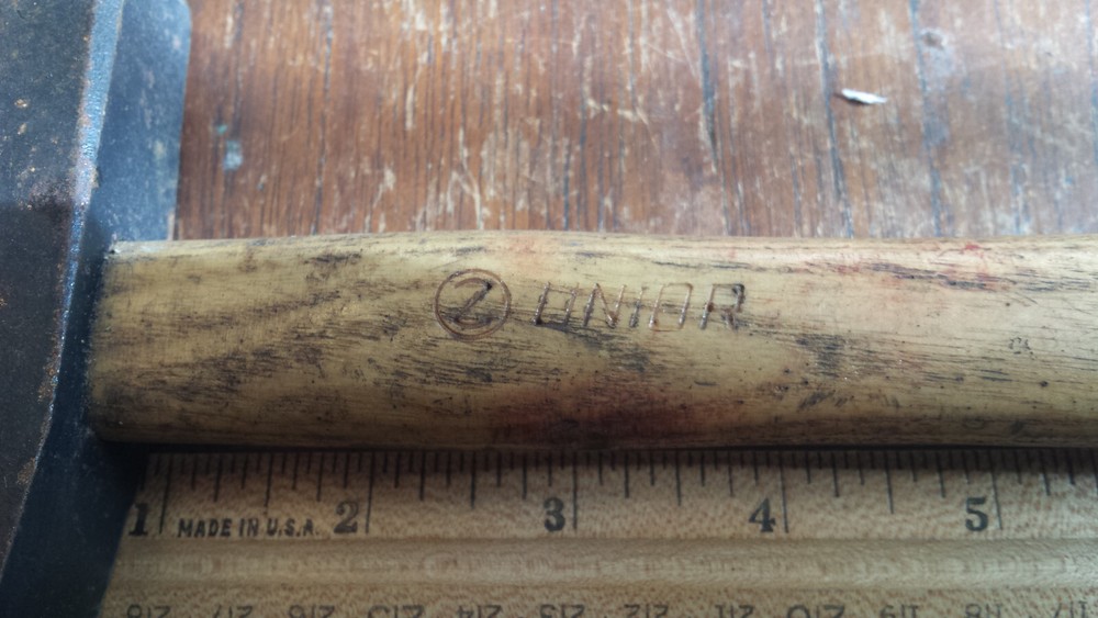 UNIOR 12-inch "400" blacksmith sledge hammer
