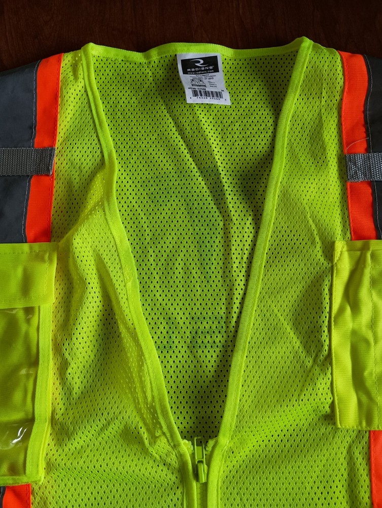 Radians SV6 Two-tone Class 2 Surveyor Polyester Mesh Vest Size Medium