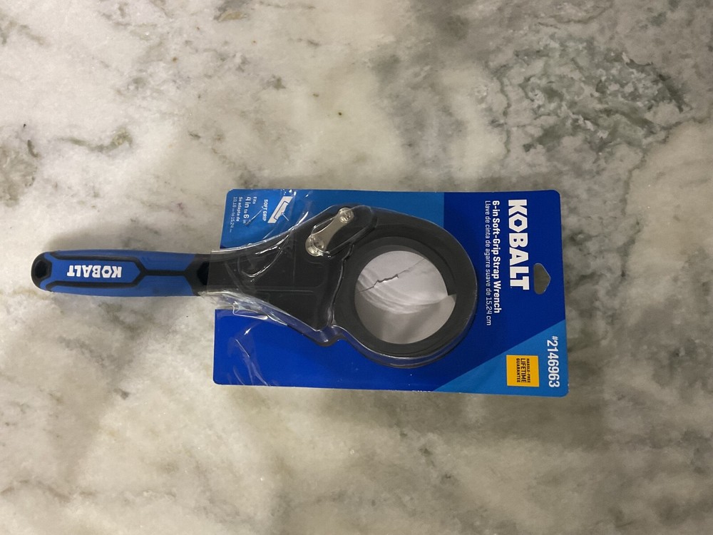Kobalt 6-in Soft-grip Strap Wrench