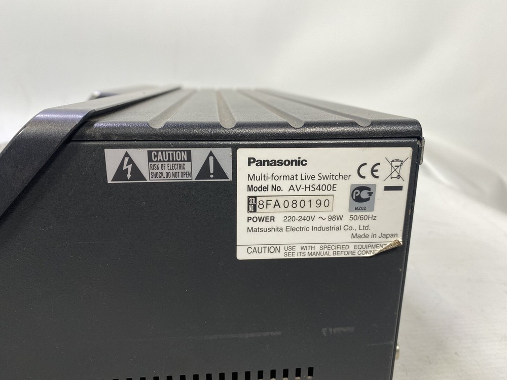 Panasonic AV-HS400E SDI Compact Live Multi-Format Switcher