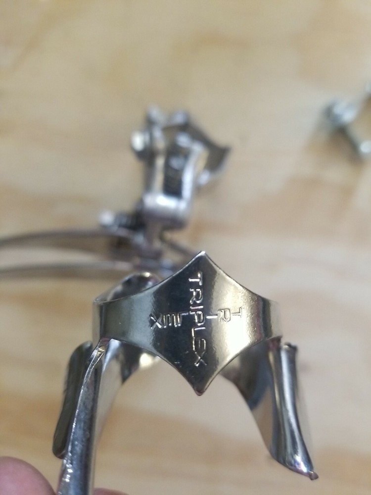 [7.32] Triplex Front Derailleur, Braze-On