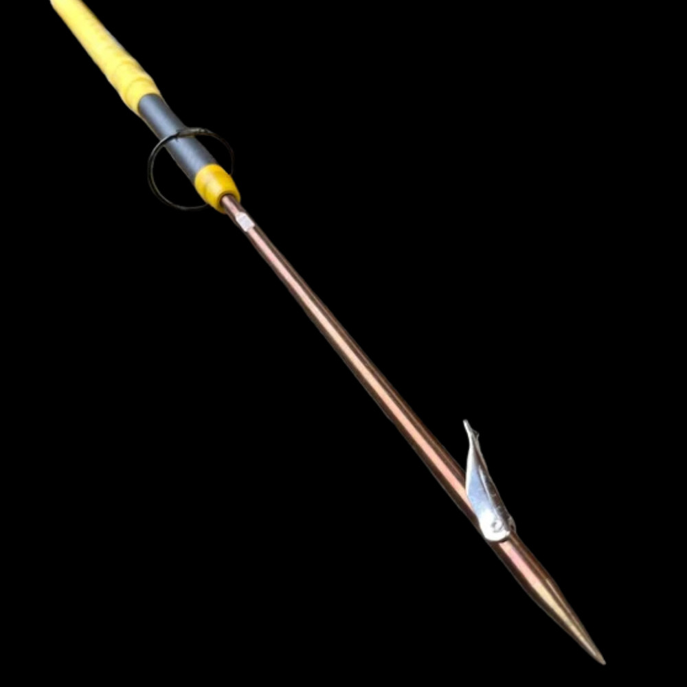 PIERCE Solid 6' Carbon Fiber Pole Spear (Pencil Tip w/ Flopper)
