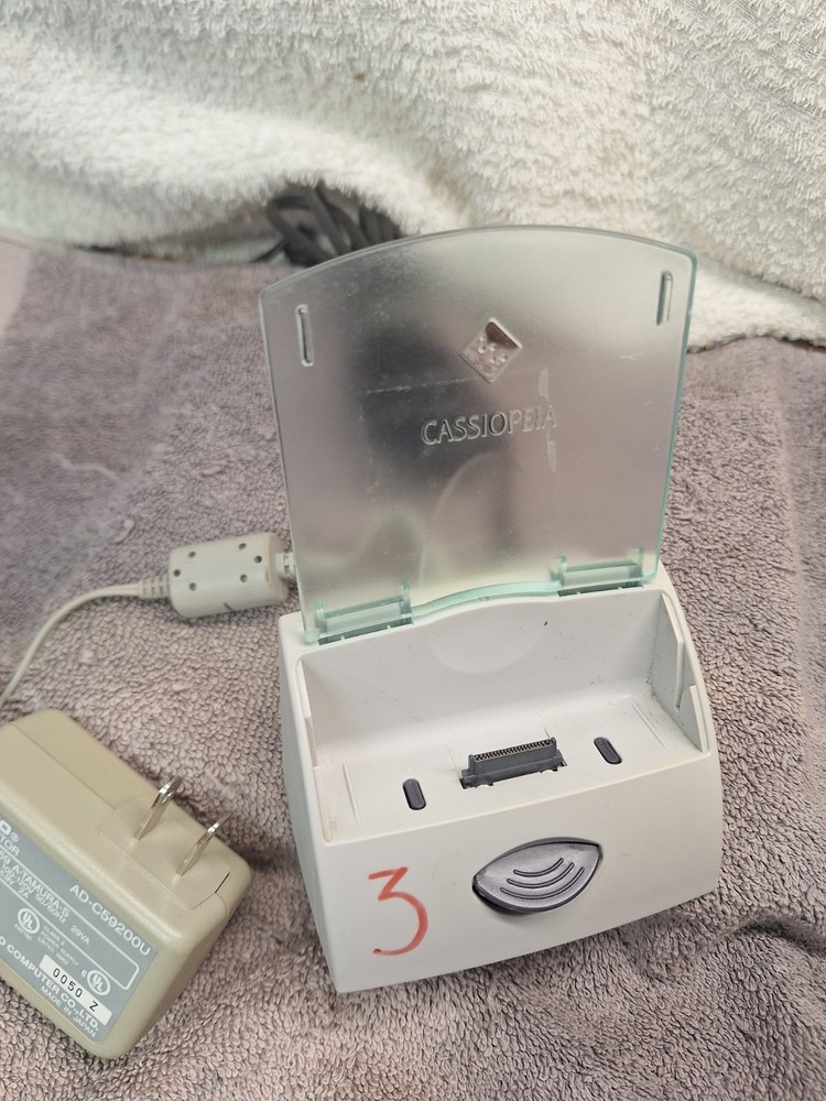 CASIO Cassiopeia PDA USB Sync Docking Cradle Base Organizer Computer JK-516CR