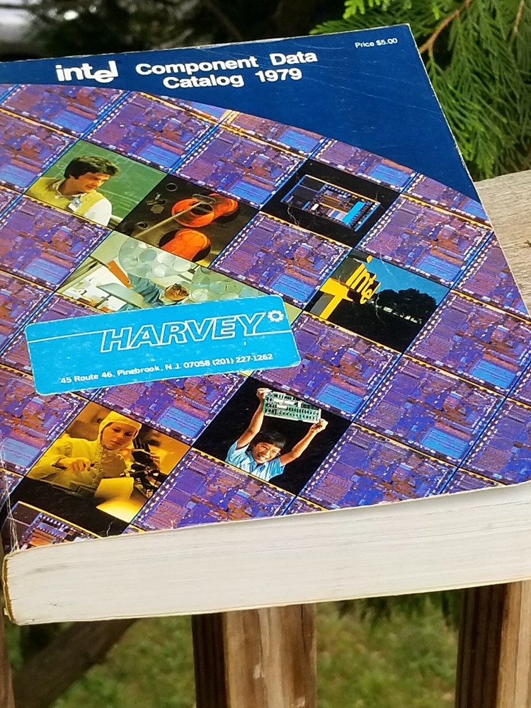 VINTAGE ELECTRONICS BOOK DATA 1979 INTEL COMPONENT DATA CATALOG