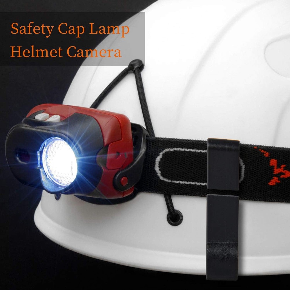 Hard Hat Headlamp Mount Clips