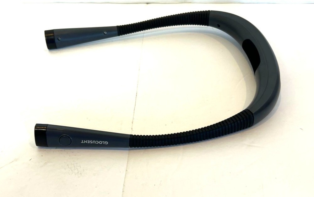 Glocusent Rechargeable LED Neck Reading Light Flexible Arm Adjustable Brightness