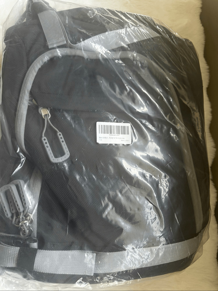 Ski Boot Bag Waterproof, expandable Helmet Compartment