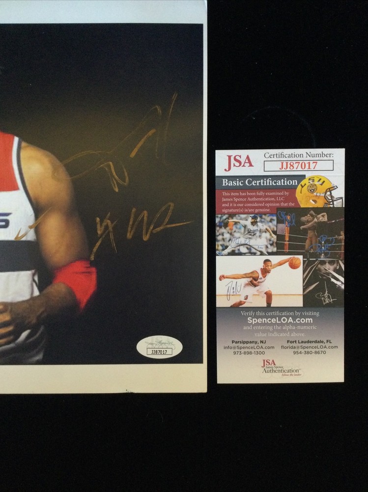 Nene Signed Color Photo JSA -1 #