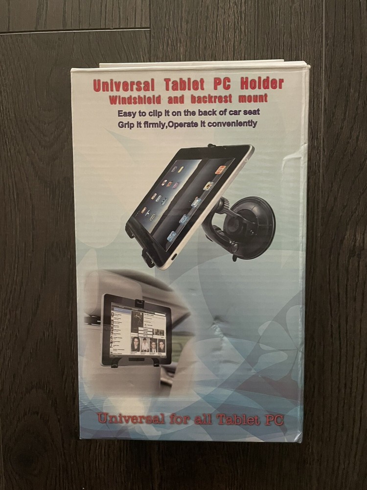 new Universal Tablet PC Holder Windshield and backrest mount Back Seat Clip