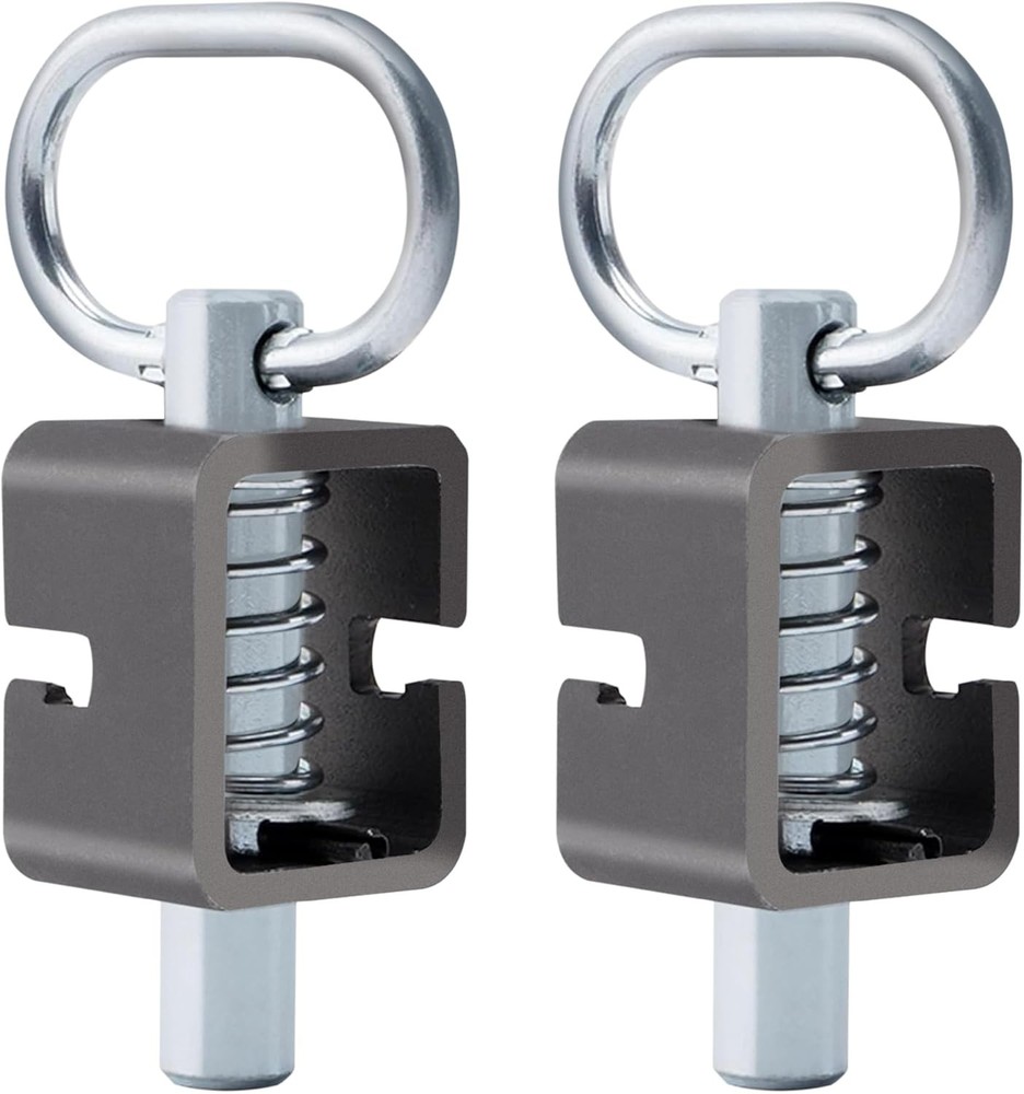 Spring Latch Lock, Weld-On Spring Latch Assembly, Trailer Gate Latch (Pack of 2)