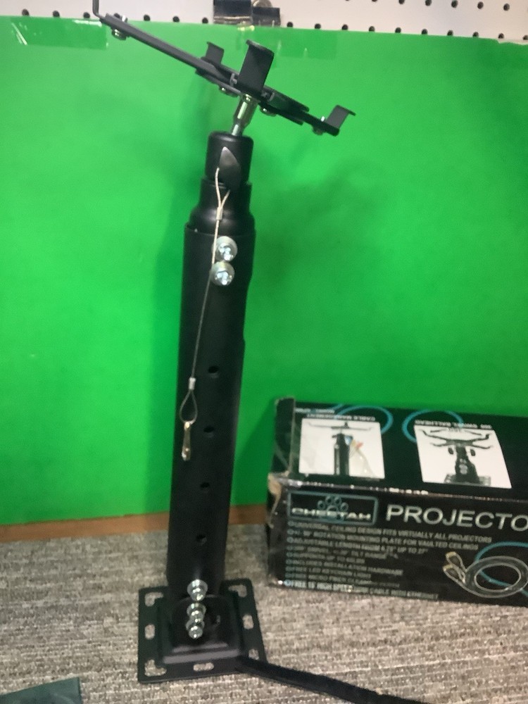 Cheetah Mounts APMEW Universal Projector Ceiling Mount 27", No HDMI Cable