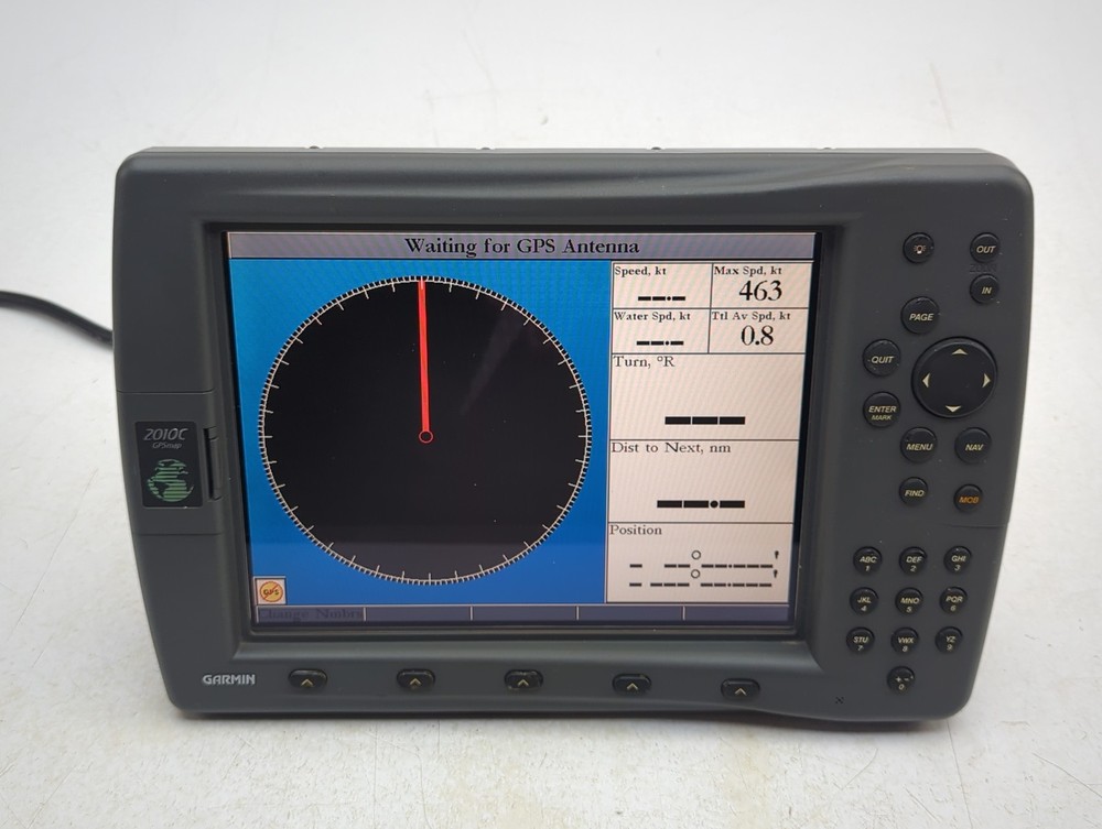 Garmin GPSMAP 2010C Boat Marine 10.4" Color GPS Chartplotter Display