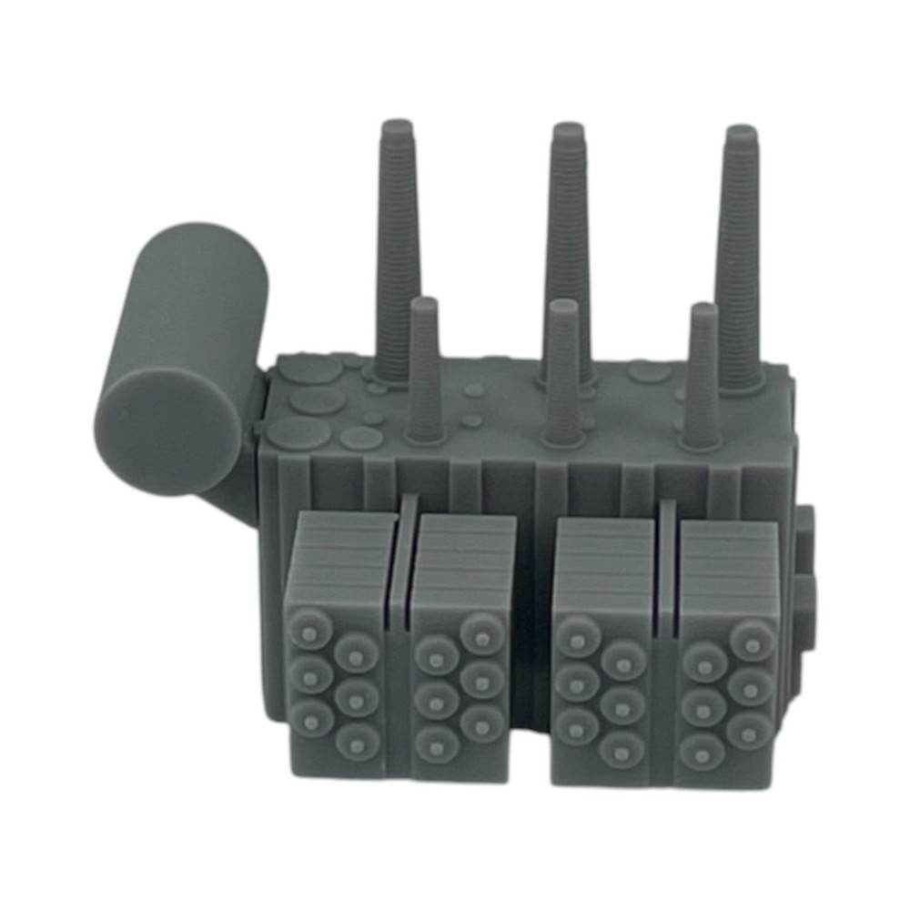 Electric Transformer - HO Scale 1:87 - Gray