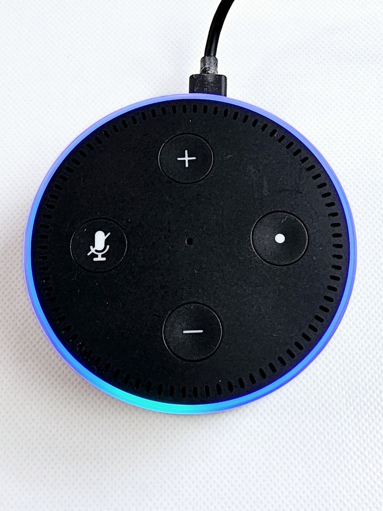 Amazon Echo Dot (2nd Generation) RS03QR Smart Speaker Black Tested Works