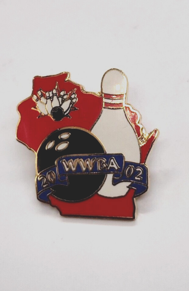 2002 WWBA Bowling Lapel Pin