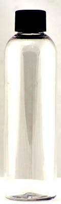 4oz Clear Plastic Bottle