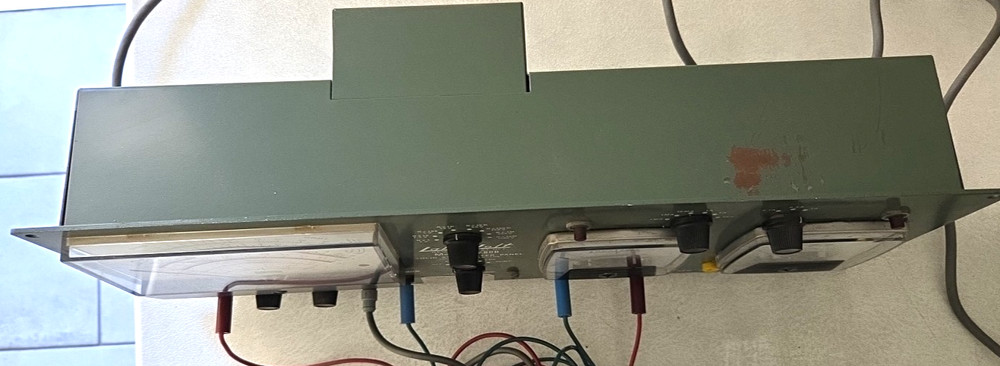 * WORKING Lab-Volt Model 280B Solid State Meter Panel analog FET multimeter-RARE