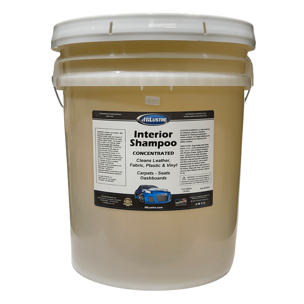 HiLustre® Interior Shampoo | Leather | Vinyl | Carpets