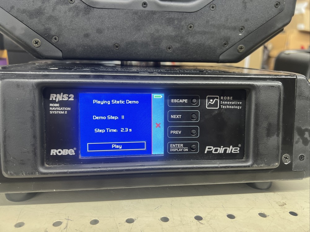Robin Pointe ￼RNS2 Robe Navigation System 2 Moving Head Light