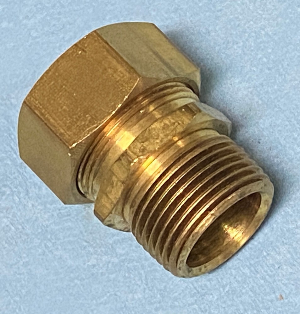 3/4 In. MIP x 7/8" OD Compression Coupling Connector Adapter fits 3/4" Copper
