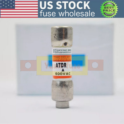10PCS New Ferraz Shawmut ATDR-2 2A 600V Time-delay Fuse ATDR2