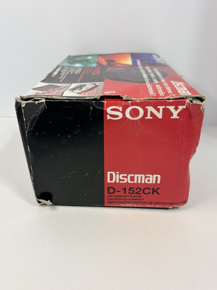 Sony D-152CK Portable CD Player With Accessories