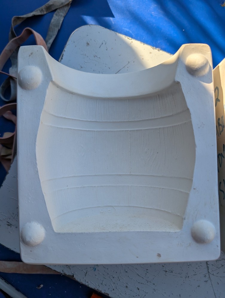 Barrel Vintage Slip Casting Ceramic Mold