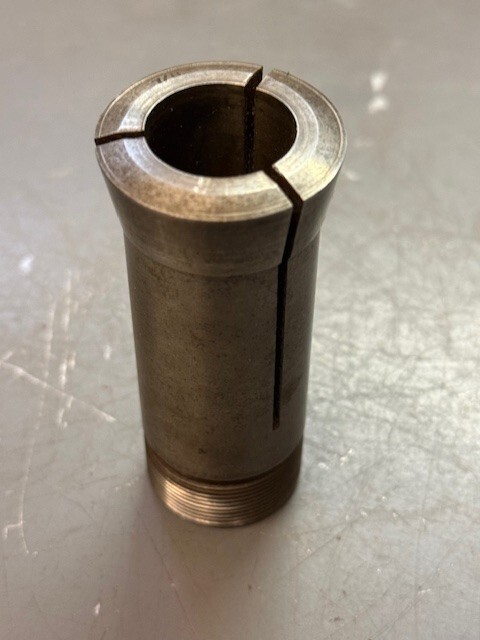 7/8" Round 5C Collet w/Internal Threads