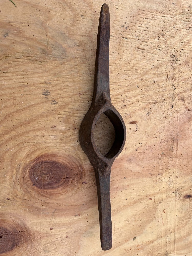 Long Pick Head Rusty Rustic no handle Original Vintage Primitive Farm Decor