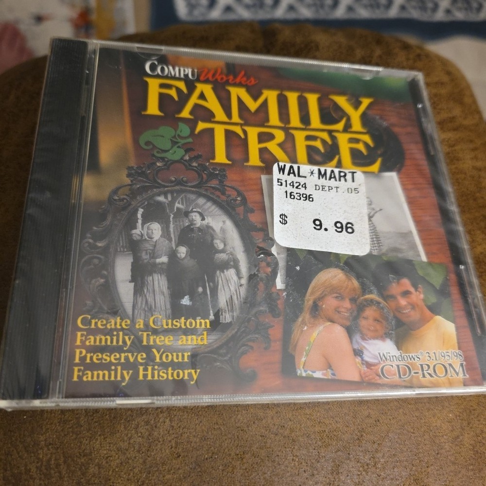 Compuworks Family Tree (PC CD-ROM, 1998)