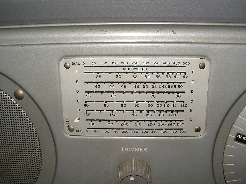 National HFS VHF Receiver