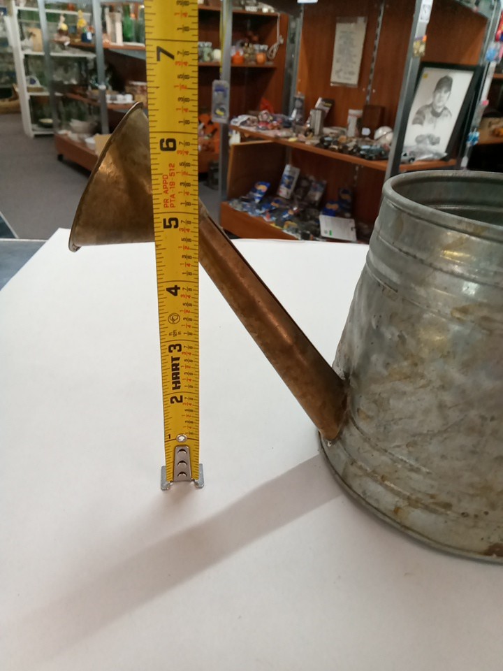 Vintage Rustic Metal Watering Can