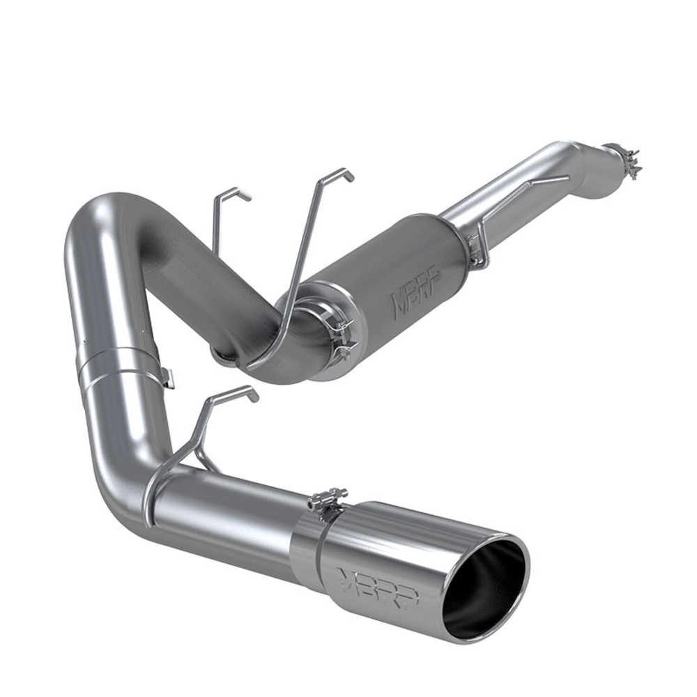 MBRP Exhaust S5247AL 4" Resonator-Back Single Side Exit Street Version AL