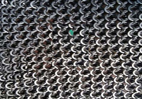 Flat Riveted With Flat Warser Chain mail Shirt 9 mm Large Oiled