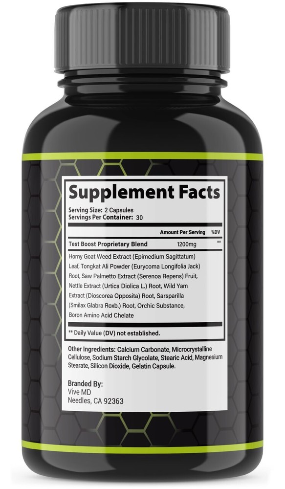 Erec Prime for Maximum Male Performance - Official Formula (5 pack)