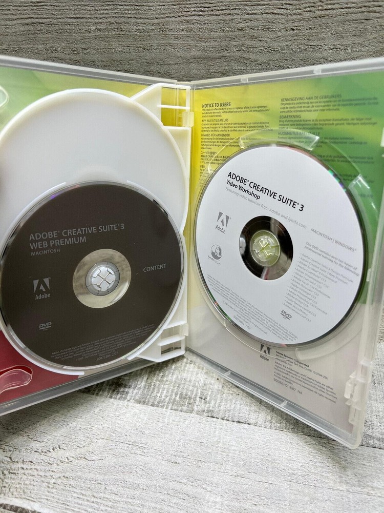 Adobe Creative Suite 3 Web Premium For Mac