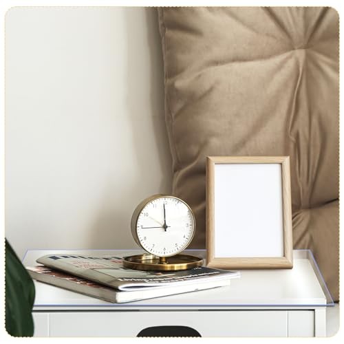 Nightstand Protector, Clear Plastic Table Cover Protector 15.8 x 23.6 Smooth