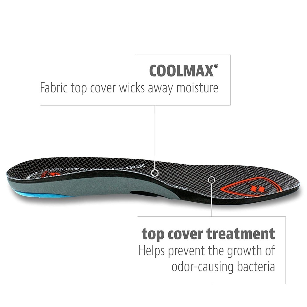 2 Pairs Sof Sole Men's Airr Orthotic Performance Insoles Replacement Insert