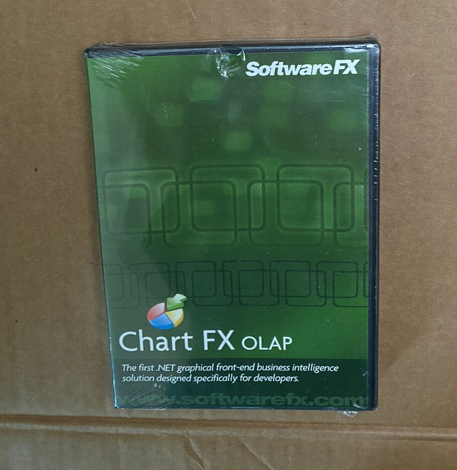 Chart FX OLAP Software FX Server Informational Charts 2003 New Sealed