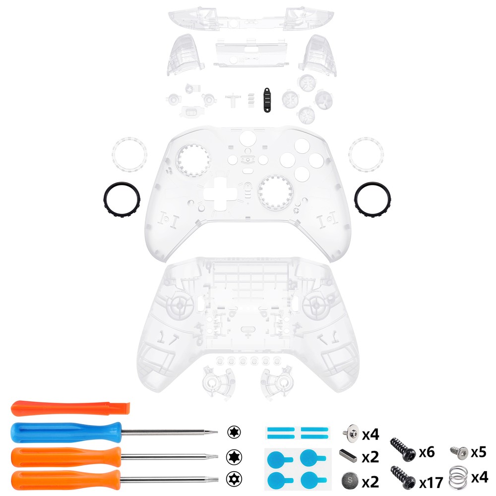 Faceplate Full Set Shell Case Buttons for Xbox One Elite Series 2 Controller