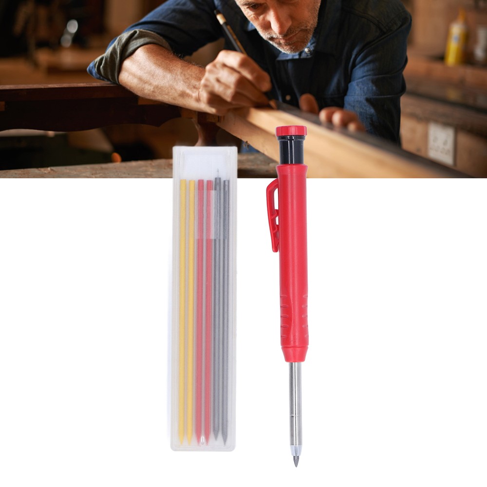 Woodworking Marking Pen 2.8mm Tungsten Carbide Tip Multi-function Scribing Tool