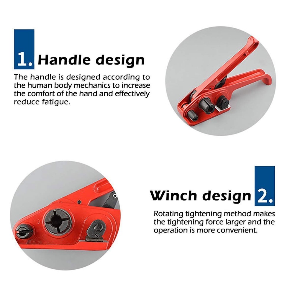 Heavy Duty Poly Strapping Tensioner Cutter Tool