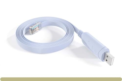 RiteAV CAB-CONSOLE-USB-RJ45 Console Cable, 6ft, FTDI, USB-RJ45