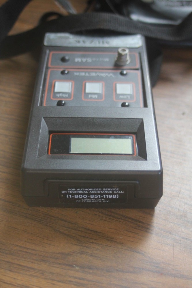 Wavetek Microsam Catv Signal Level Meter W/case