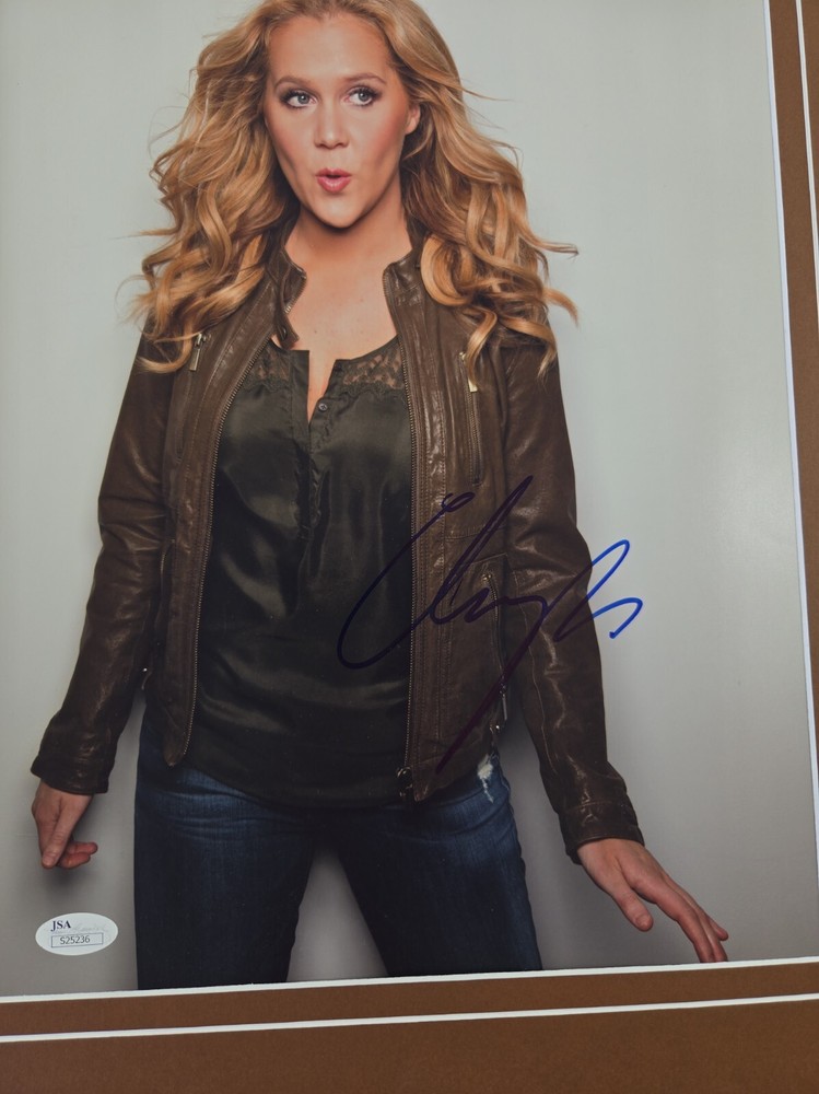 Amy Schumer Signed Framed 16x20 Photo Display JSA