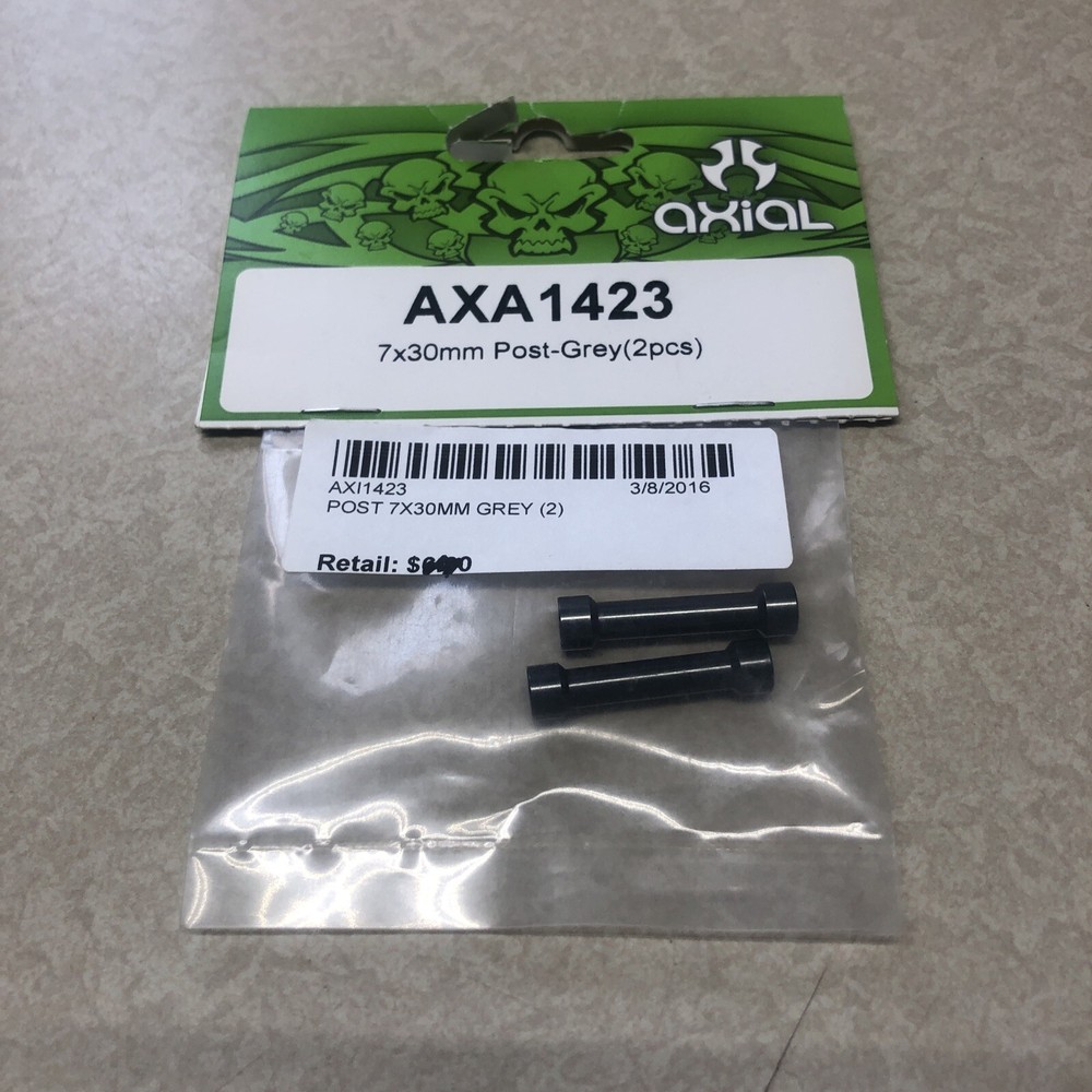 [FR] Axial Post 7x30mm Grey (2) - AXA1423