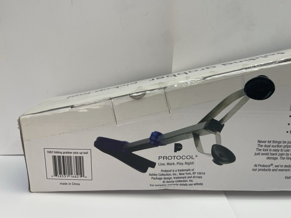 PROTOCOL FOLDING GRABBER PICK-UP TOOL EXTENDS 33"