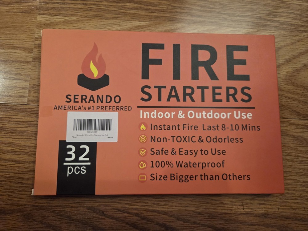Fire Starter Squares, 32 Pack